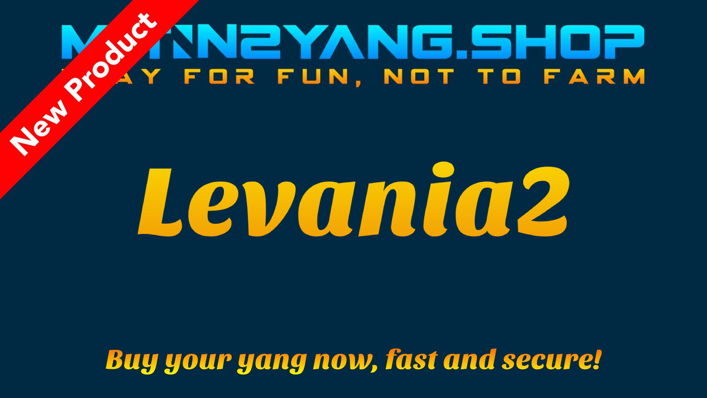 Metin2 Levania2 Yang - 150kk