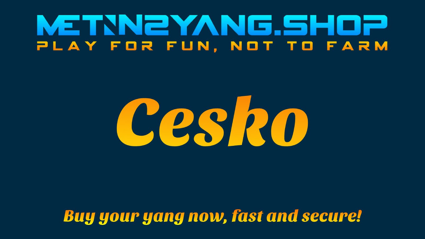 Metin2 Cesko Yang - 10 𝐖𝐎𝐍 - Metin2 Yang ShopMetin2 Yang Shop