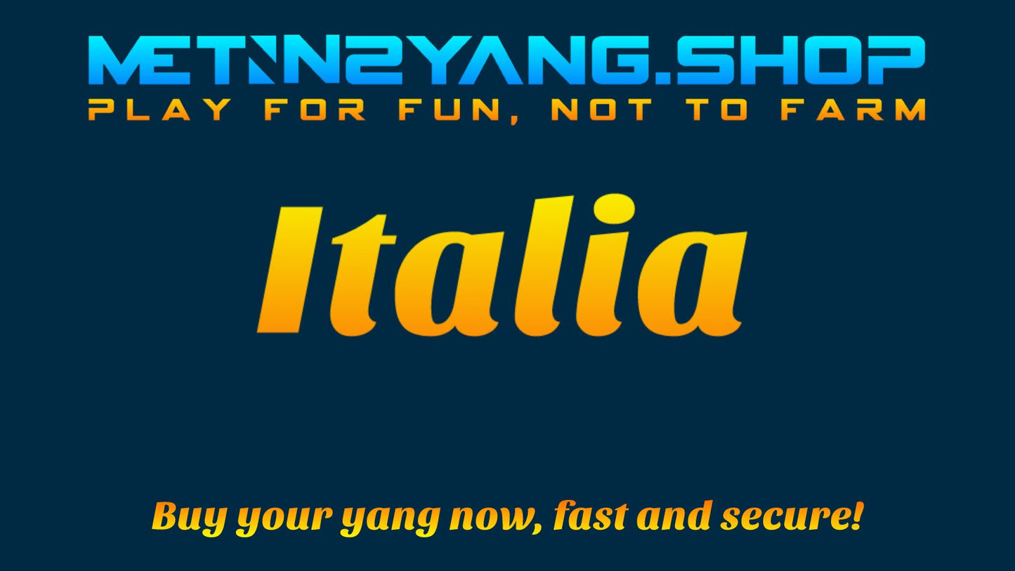 Metin2 Italia Yang - 10 𝐖𝐎𝐍 - Metin2 Yang ShopMetin2 Yang Shop